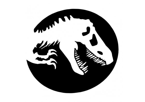 Sticker dinosaure jurassic park
