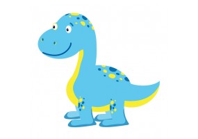 Sticker dinosaure