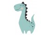 Sticker mural dinosaure