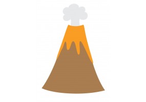 Sticker volcan