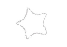 Sticker étoile