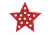 Sticker étoile motif pois