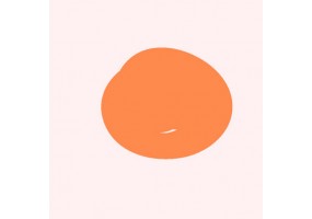 Sticker point orange