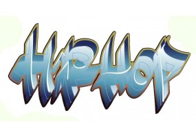 Sticker graffiti street art hip hop