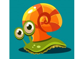 Sticker escargot