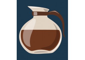 Sticker cafetière