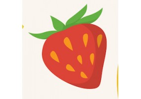 Sticker fraise