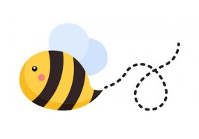 Sticker abeille