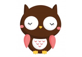 Sticker hibou