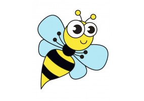 Sticker abeille