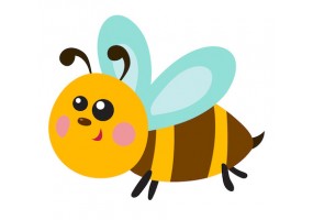 Sticker abeille