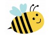 Sticker abeille