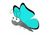 Sticker papillon