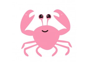Sticker crabe