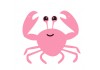 Sticker crabe