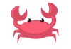 Sticker crabe