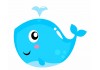 Sticker baleine