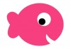 Sticker poisson rose