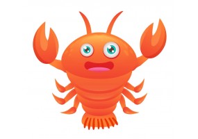 Sticker homard