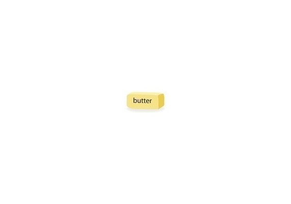Sticker brique de Beurre