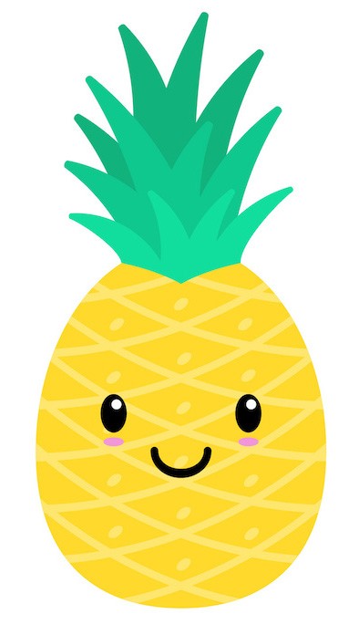 Stickers Muraux Ananas - Passion Ananas