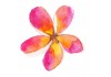 Sticker fleur aquarelle rose