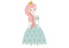 Sticker mural princesse