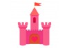 Sticker chambre château complet rose