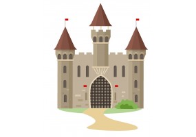 Sticker château