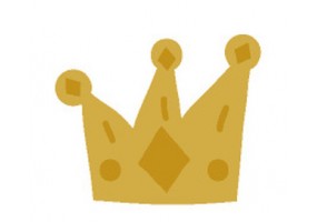 Sticker couronne du roi