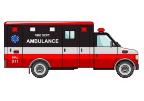 Sticker ambulance