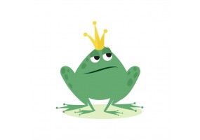 Sticker grenouille