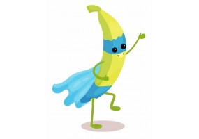 Sticker super banane