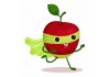 Sticker super pomme