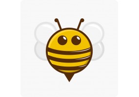 Sticker abeille