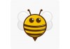 Sticker abeille