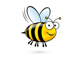 Sticker abeille