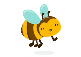 Sticker abeille