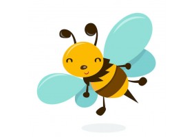 Sticker abeille