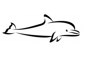 Sticker dauphin