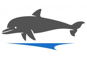 Sticker dauphin