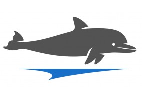Sticker dauphin
