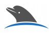 Sticker dauphin tete