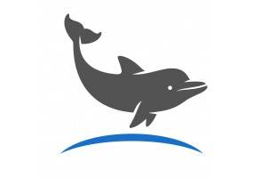 Sticker dauphin