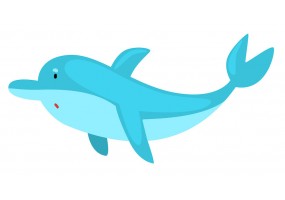 Sticker dauphin