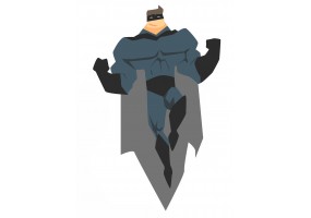 Sticker super héros Batman
