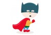 Sticker héros Batman enfant