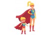 Sticker super héros famille