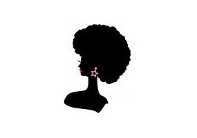 Sticker Cheveux touffe