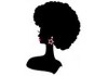 Sticker Cheveux touffe